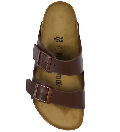 Birkenstock Sandaler - Arizona Tull - Dark Brown