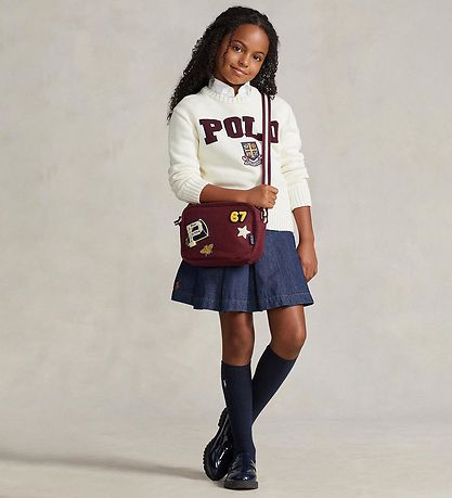 Polo Ralph Lauren Blouse - Knitted - Cream w. Polo