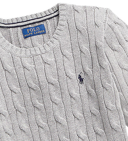 Polo Ralph Lauren Genser - Strikk - Grå Melert