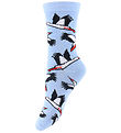 Danefæ Socks - DaneDanmark - Lt Blue Storks