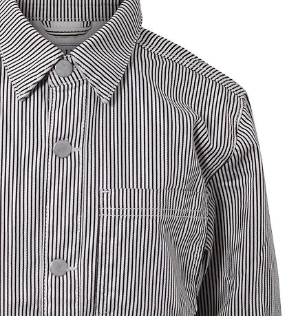 Hound Jacket - Cropped - Striped - Black/Off White Hound Jacket - Cropped - Striped - Black/Off White