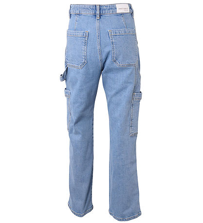 Hound Farkut - Leveä - Blue Denim Hound Farkut - Leveä - Blue Denim