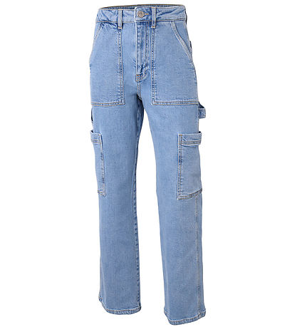 Hound Farkut - Leveä - Blue Denim Hound Farkut - Leveä - Blue Denim