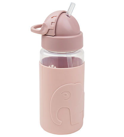 Done by Deer Drikkeflaske m. Sugerør - 350 ml - Elphee - Powder