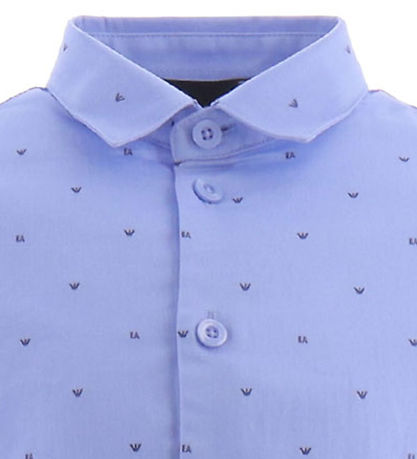 Emporio Armani Hemd - Blau/Navy
