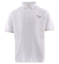 Emporio Armani Polo - Vanilla w. Beige Emporio Armani Polo - Vanilla w. Beige