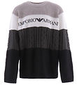 Emporio Armani Blouse - Acrylic/Wool - Stripes Beige Emporio Armani Blouse - Acrylic/Wool - Stripes Beige