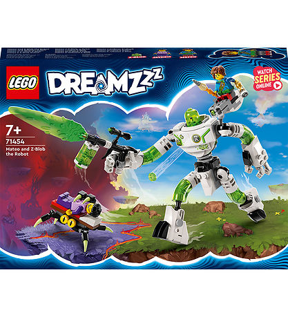 LEGO® DREAMZzz - Mateo and Z-Blob the Robot 71454 - 237 Parts LEGO® DREAMZzz - Mateo and Z-Blob the Robot 71454 - 237 Parts