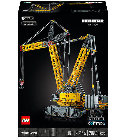 LEGO® Technic - La grue sur chenilles Liebherr LR 13000 42146 -  LEGO® Technic - La grue sur chenilles Liebherr LR 13000 42146 -