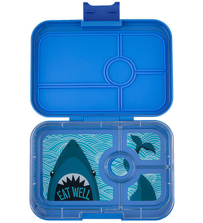 Yumbox Nestisbox M. 4 Rum - Bento Panino - Surf Blue - Shark Tra