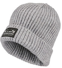 Didriksons Beanie - Knitted - Bus - Grey Melange Didriksons Beanie - Knitted - Bus - Grey Melange