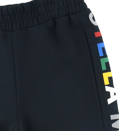 Stella McCartney Kids Sweatpants - Black w. Print Stella McCartney Kids Sweatpants - Black w. Print