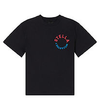 Stella McCartney Kids T-shirt - Black w. Print Stella McCartney Kids T-shirt - Black w. Print