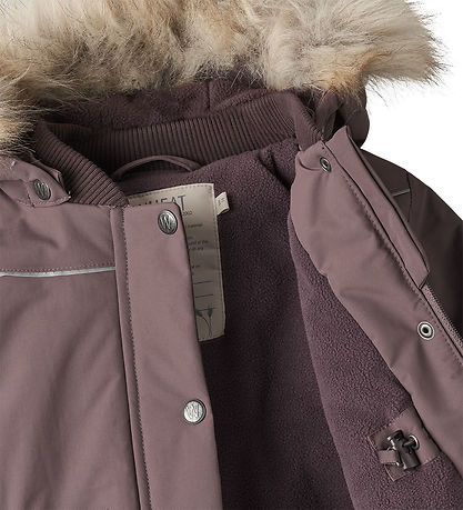 Wheat Winter Coat - Mathilde Tech - Plum