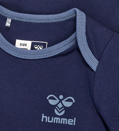 Hummel Bodysuit l/s - hmlMaule - Blue