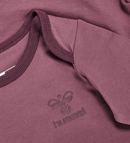 Hummel Bodysuit l/s - hmlMaule - Purple