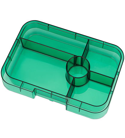 Yumbox Insert tray w. 5 Rooms - Tapas - Clear Green