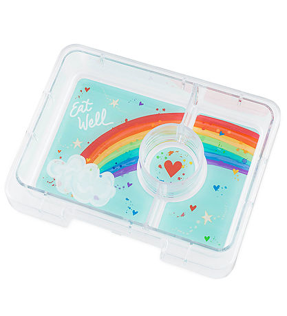 Yumbox Insert tray w. 3 Compartments - Snack - Rainbow Yumbox Insert tray w. 3 Compartments - Snack - Rainbow