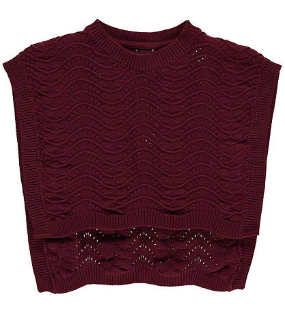 Müsli Waistcoat - Knitted - Fig