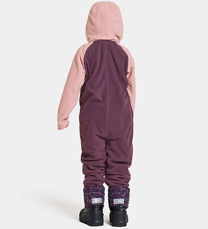 Didriksons Fleece Suit - Monte - Plumb