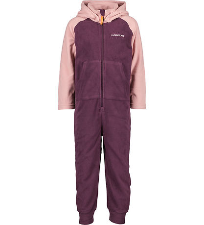 Didriksons Fleece Suit - Monte - Plumb