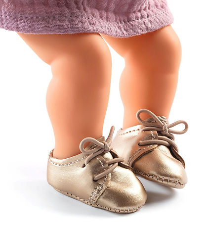 Djeco Doll shoes - 30-32 cm - Gold