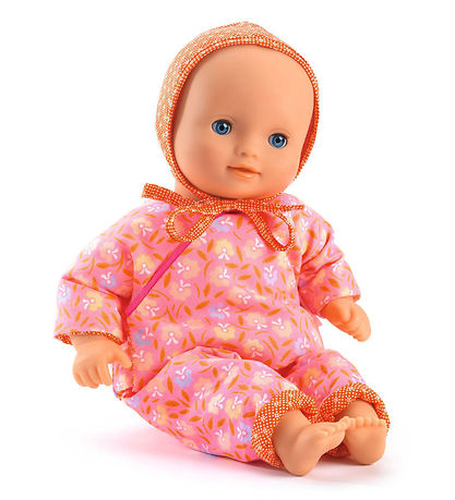 Djeco Puppenkleidung - Petunie - Rosa/Orange