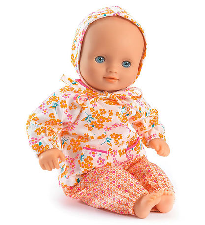 Djeco Doll Clothes - Hanako - White/Pink/Orange