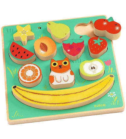 Puzzle Djeco - 11 Briques - Bois - Puzz & Boom Happy Puzzle Djeco - 11 Briques - Bois - Puzz & Boom Happy