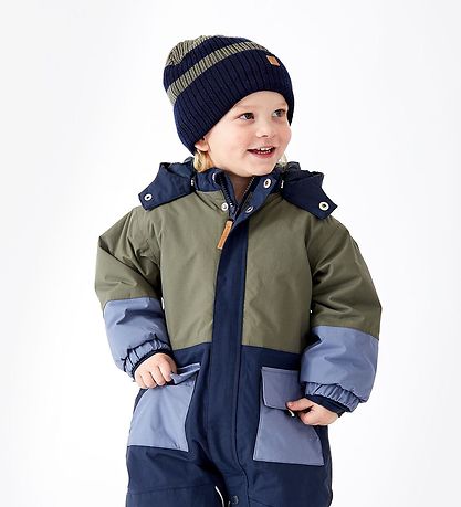 Hust and Claire Beanie - Wool/Polyester - Fists - Blue Nights