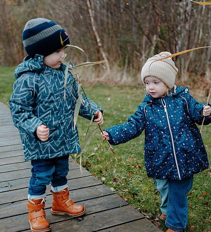 Hust and Claire Beanie - Wool/Polyester - Fists - Blue Nights