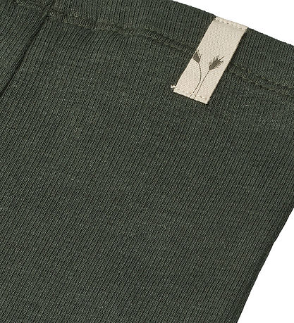 Wheat Leggings - Rib - Maddy - Black Coal Wheat Leggings - Rib - Maddy - Black Coal