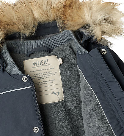 Wheat Winter Coat - Kasper Tech - Dark Blue