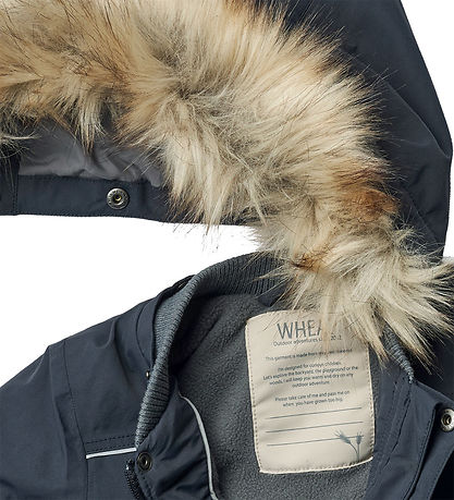 Wheat Winter Coat - Kasper Tech - Dark Blue