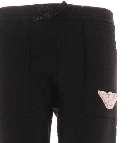 Emporio Armani Sweatpants - Black w. Pink Powder
