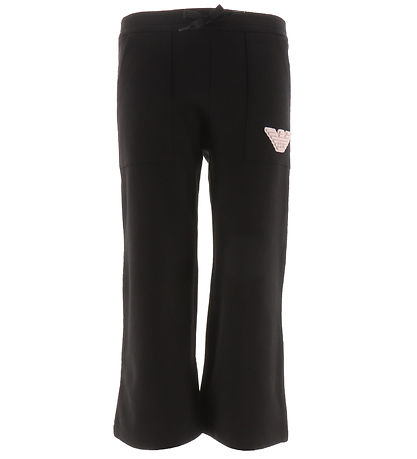Emporio Armani Sweatpants - Black w. Pink Powder