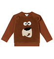 Stella McCartney Kids Sweatshirt - Brown w. Bear/Fleece Stella McCartney Kids Sweatshirt - Brown w. Bear/Fleece