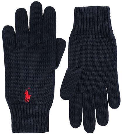 Polo Ralph Lauren Gloves - Knitted - Navy