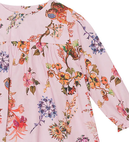 Christina Rohde Kleid - Lila m. Blumen Christina Rohde Kleid - Lila m. Blumen