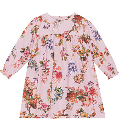 Christina Rohde Kleid - Lila m. Blumen Christina Rohde Kleid - Lila m. Blumen