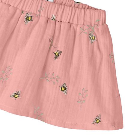 Name It Skirt w. Bloomers - NbfHasine - Rose Tan
