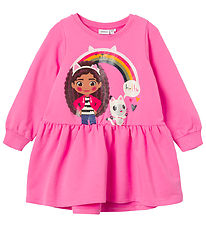 Name It Sweat Dress - NmfAmma Gabby - Pink Cosmos Name It Sweat Dress - NmfAmma Gabby - Pink Cosmos