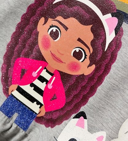Robe en Molleton Name It - NmfAmma Gabby - Grey Melange