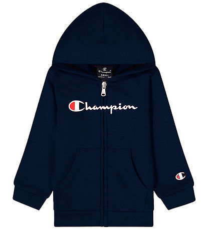 Champion Sweat Set - Cardigan/Sweatpants - Navy/Grey Melange