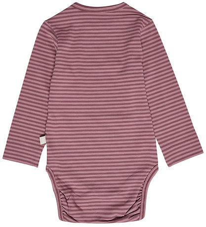 Hummel Bodysuit l/s - hmlMulle - Rose Brown