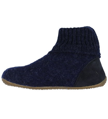 Living Kitzbühel Slippers - Wool - Night blue