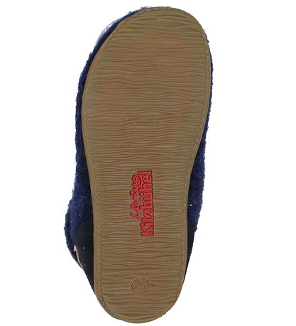 Living Kitzbühel Slippers - Wool - Night blue