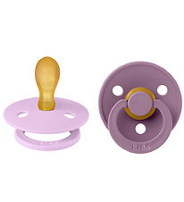 BIBS Colour Pacifiers - 2-Pack - Size 2 - Symmetrical - Violet S