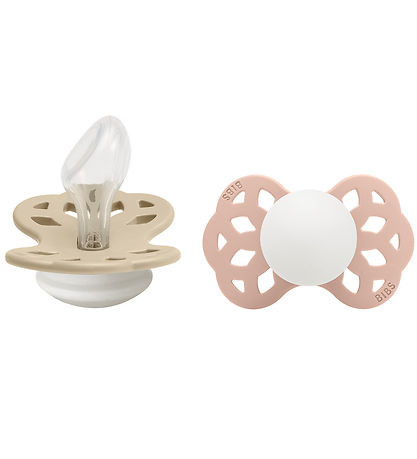 Infinity Tétine lumineuses BIBS - 2 Pack - Taille 2 - Anatomique Infinity Tétine lumineuses BIBS - 2 Pack - Taille 2 - Anatomique