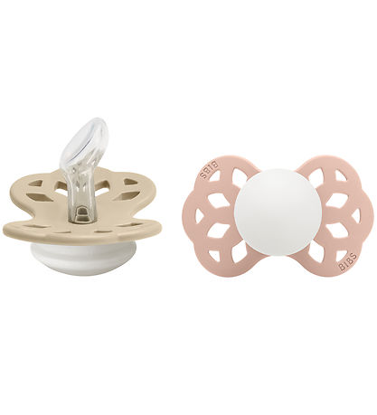 Infinity Tétine lumineuses BIBS - 2 Pack - Taille 1 - Anatomique Infinity Tétine lumineuses BIBS - 2 Pack - Taille 1 - Anatomique